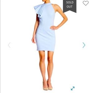 Love ...Ady Mock Neck Ruffle Bodycon Dress